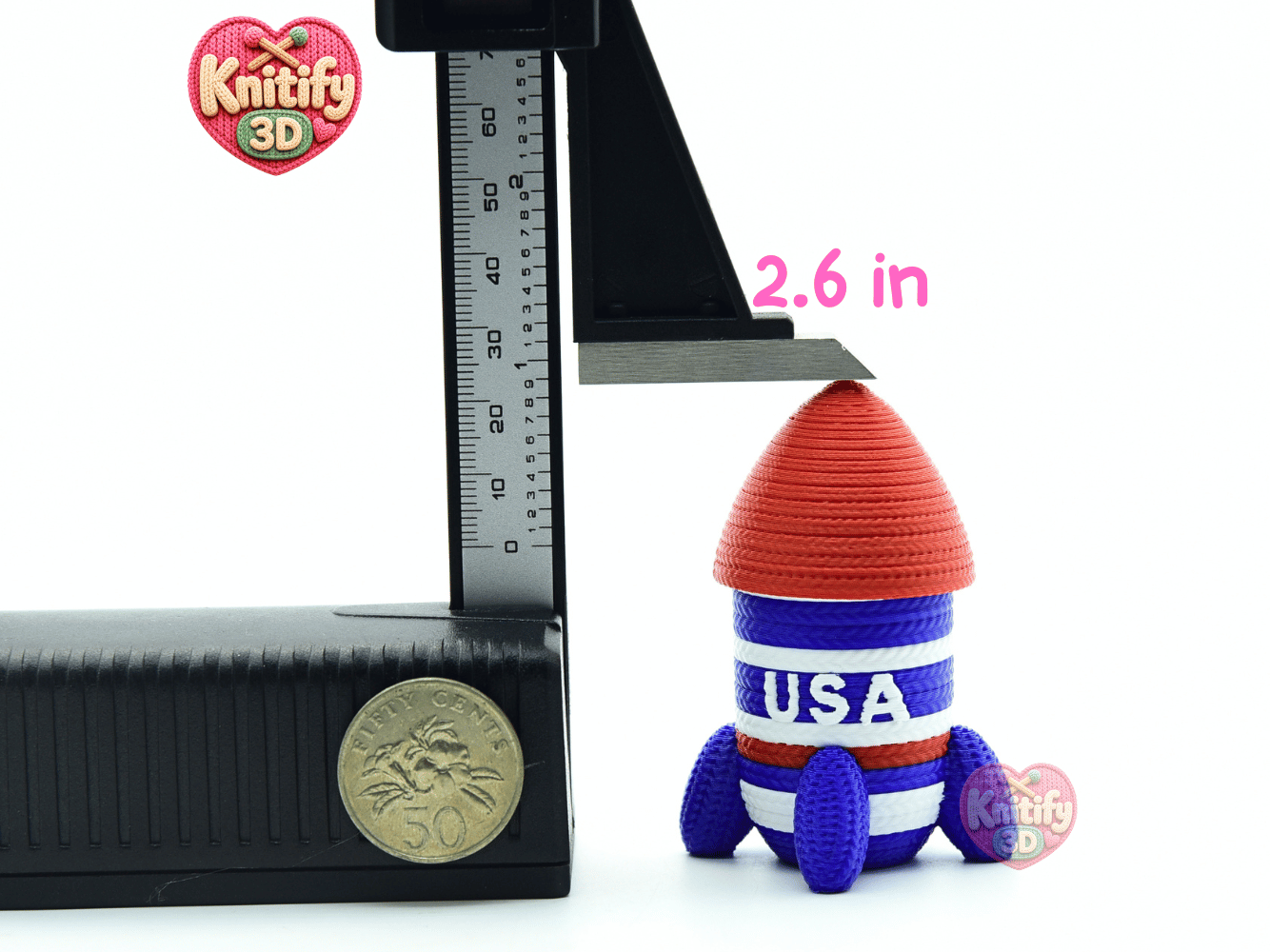 Knitify3D-Knitted Usa Rocketship Fidget Clicker Keychain_04.png