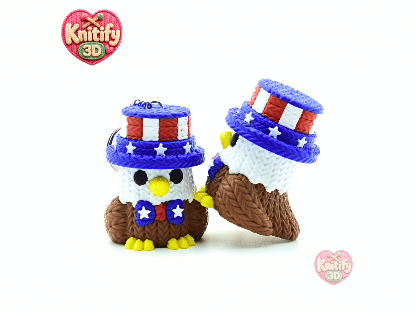 Knitify3D-Knitted Patriotic Eagle Set of Clicker Keychains_09.png