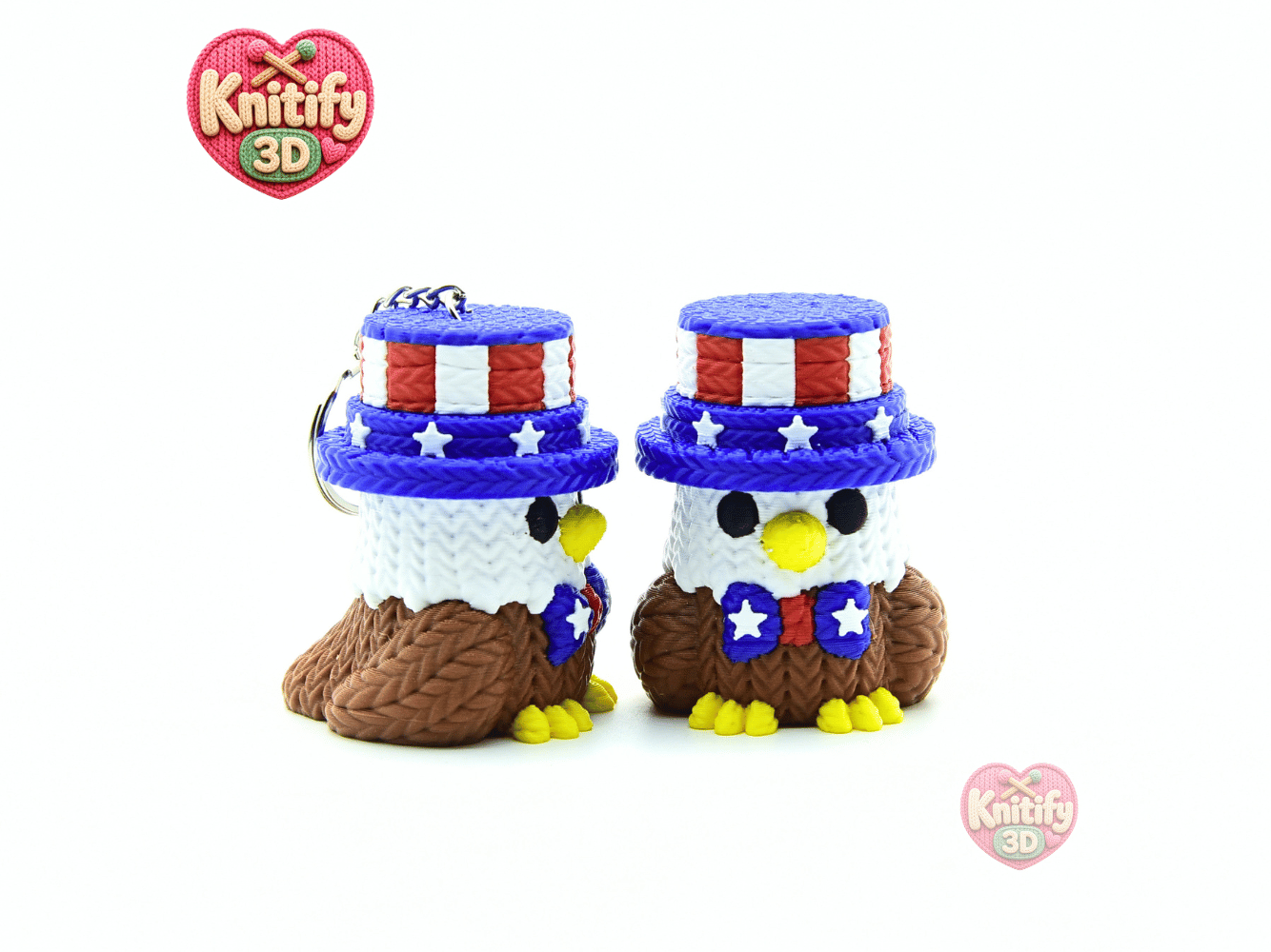 Knitify3D-Knitted Patriotic Eagle Set of Clicker Keychains_08.png