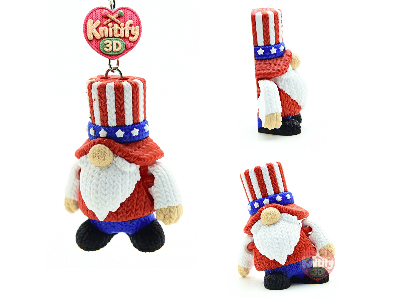 Knitify3D-Knitted Patriotic Gnome Articulated Keychain_02.png