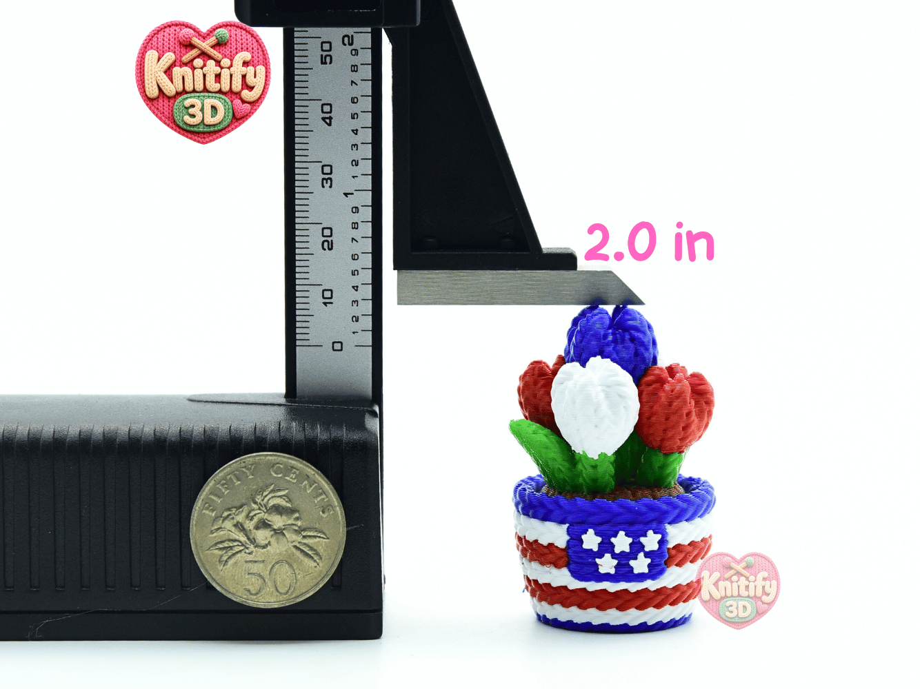 Knitify3D-Knitted Patriotic Tulips Fidget Clicker Keychain_04.png