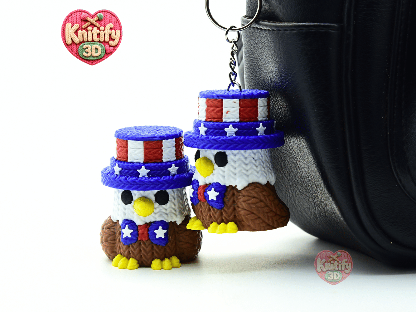 Knitify3D-Knitted Patriotic Eagle Set of Clicker Keychains_05.png