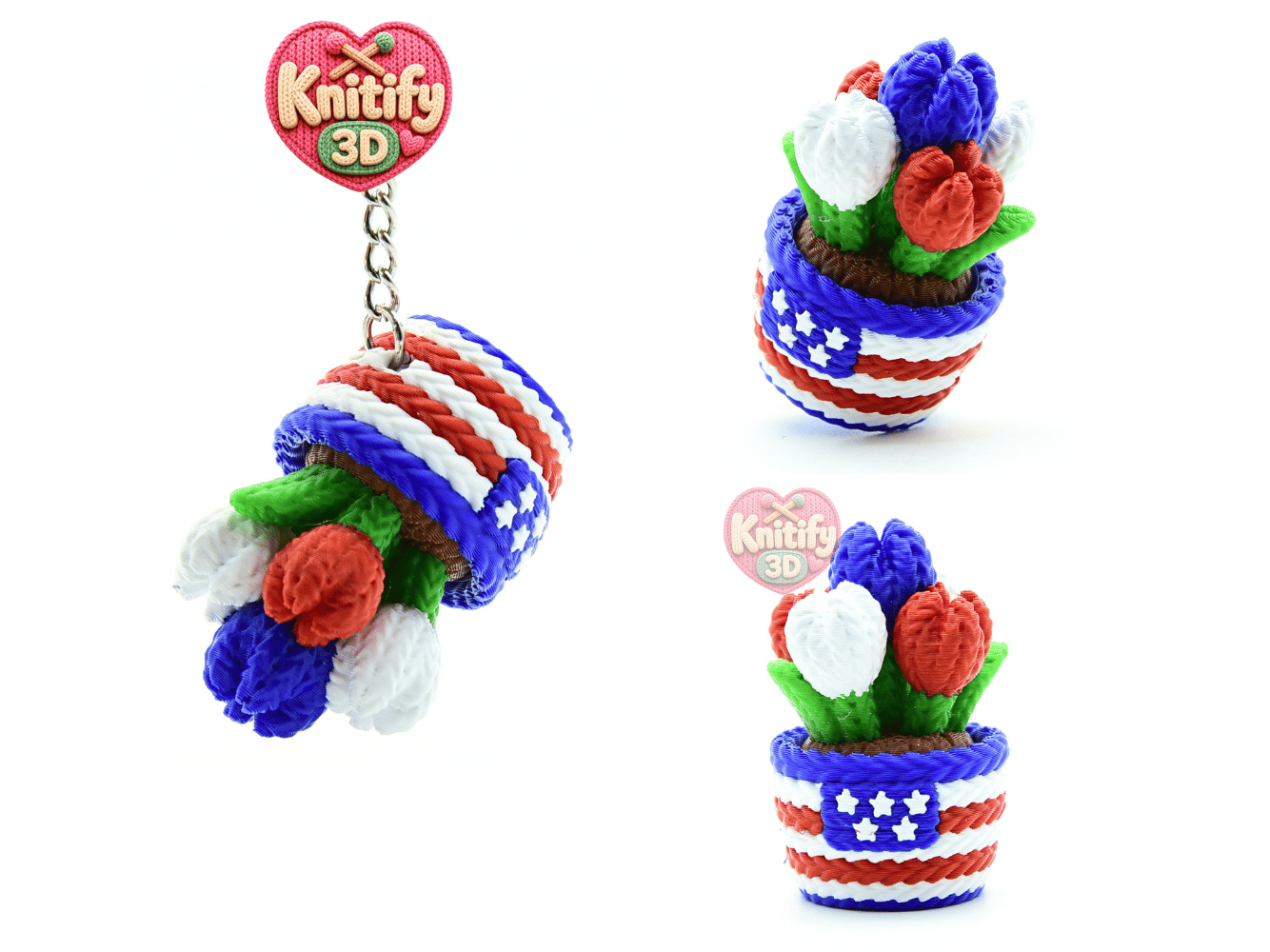 Knitify3D-Knitted Patriotic Tulips Fidget Clicker Keychain_02.png