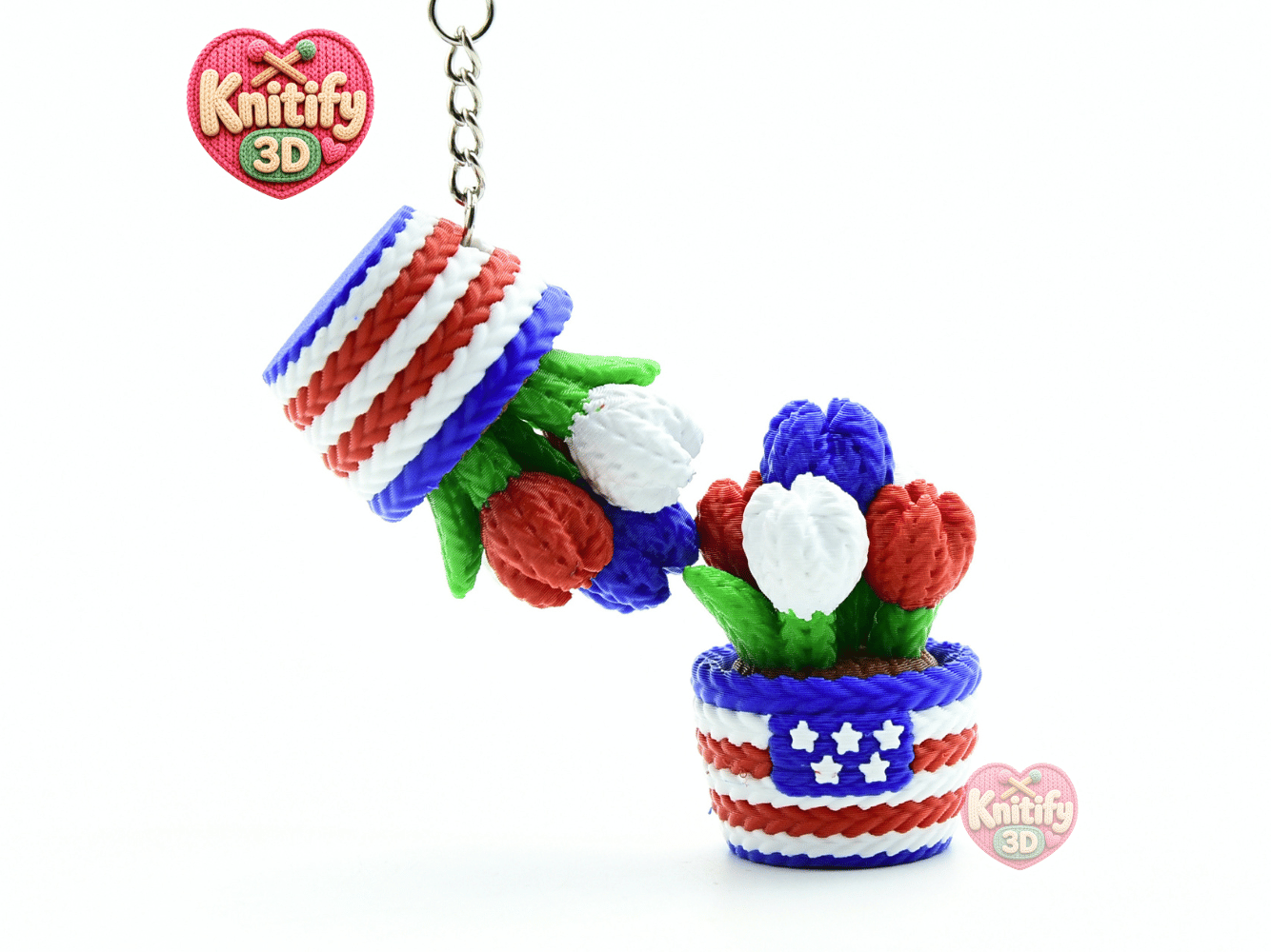 Knitify3D-Knitted Patriotic Tulips Fidget Clicker Keychain_10.png