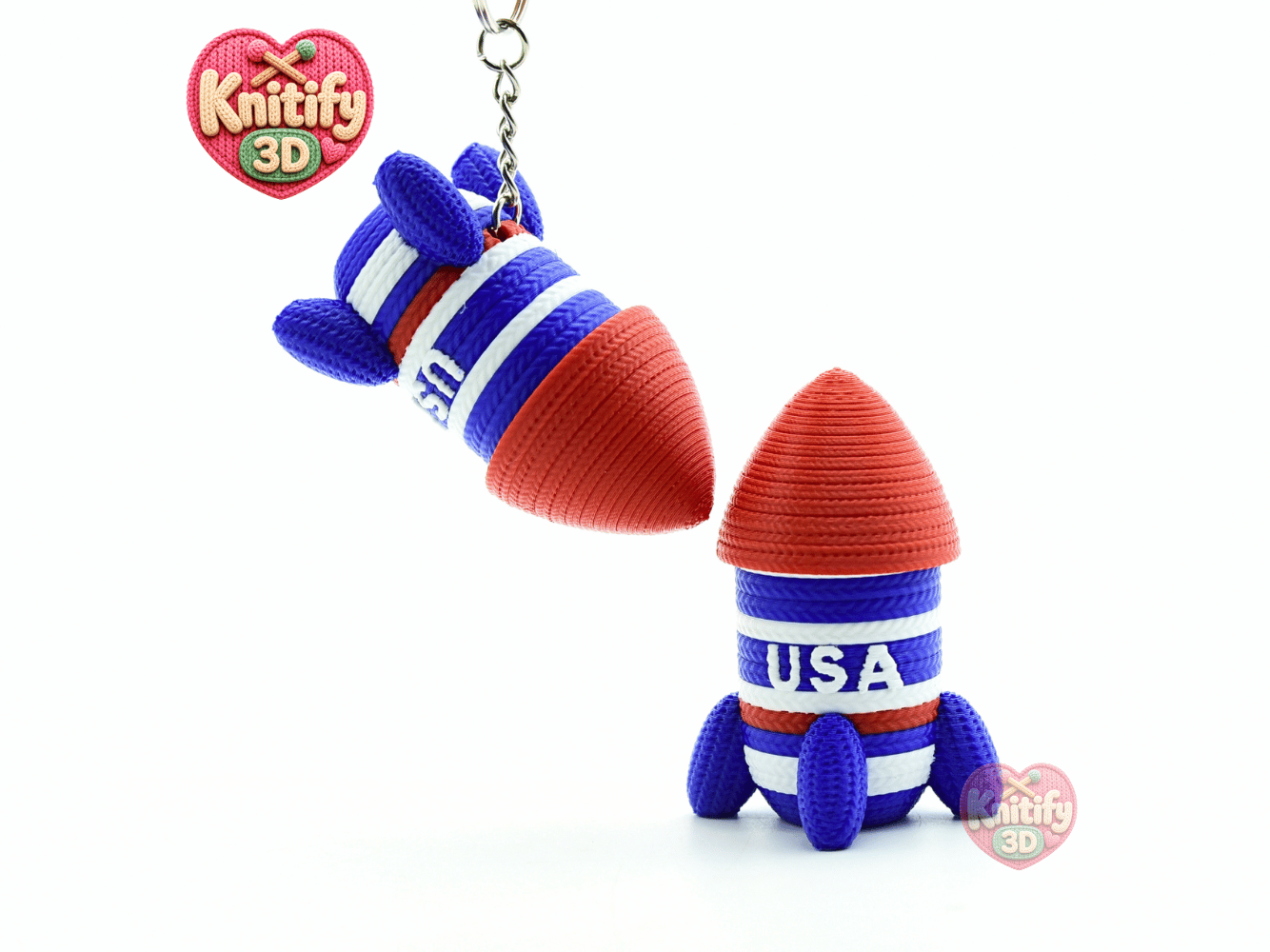 Knitify3D-Knitted Usa Rocketship Fidget Clicker Keychain_10.png